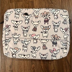 Cute Chihuahua 15.6” Laptop Case - Waterproof with Adjustable Strap - New